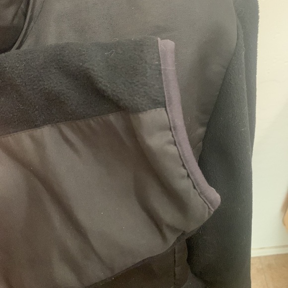 Black‎ Fleece Full Zip Winter Jacket Coat Size XL - Picture 6 of 9